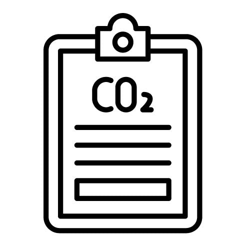 Carbon dioxide Report Icon