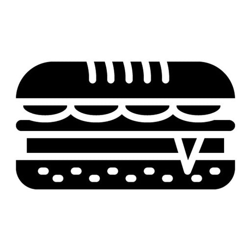Sandwich Glyph Icon