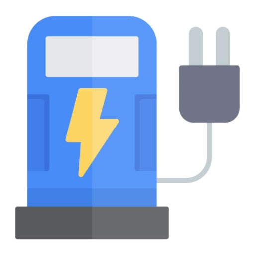 Charging Station Flat Icon