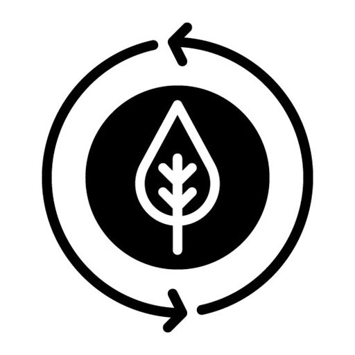 Biodegradable Glyph Icon