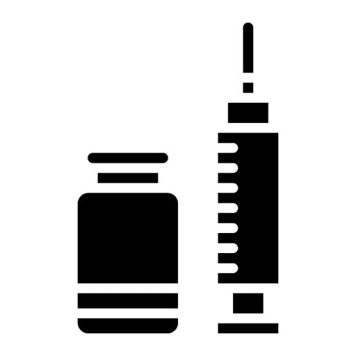 Botox Glyph Icon