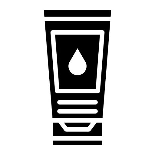 Cleansing Foam Glyph Icon