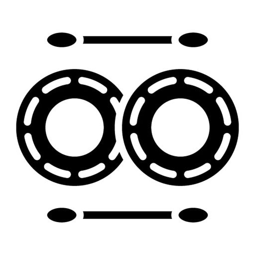 Cotton Pads Glyph Icon