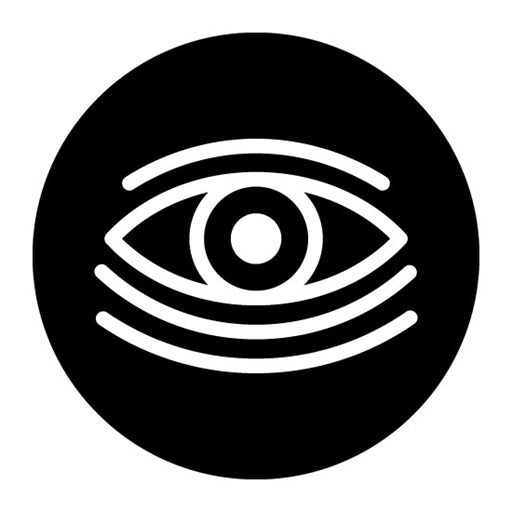 Dark Circles Glyph Icon | Cosmetology