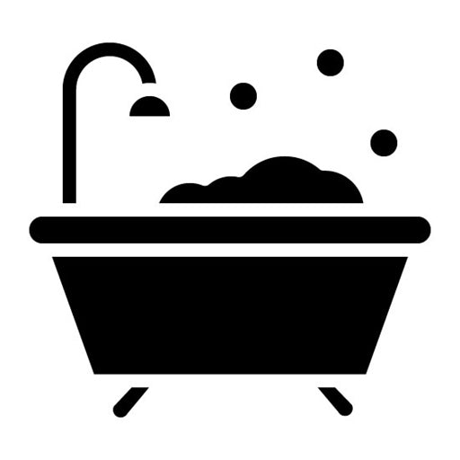 Baby bathtub Glyph Icon