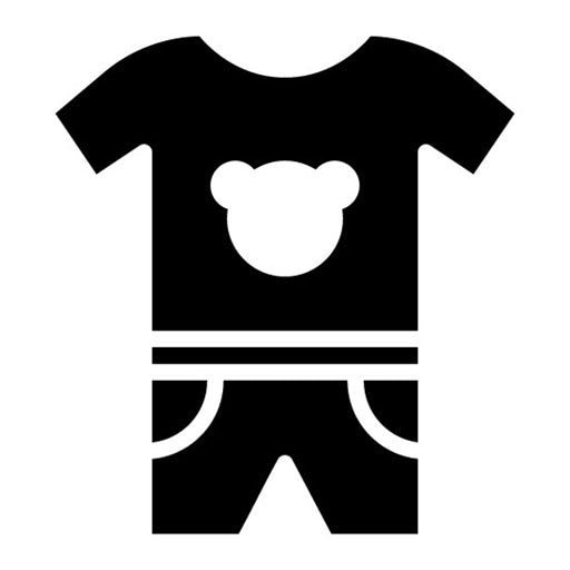 Baby clothes Glyph Icon | Maternity