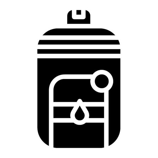 Baby oil Glyph Icon