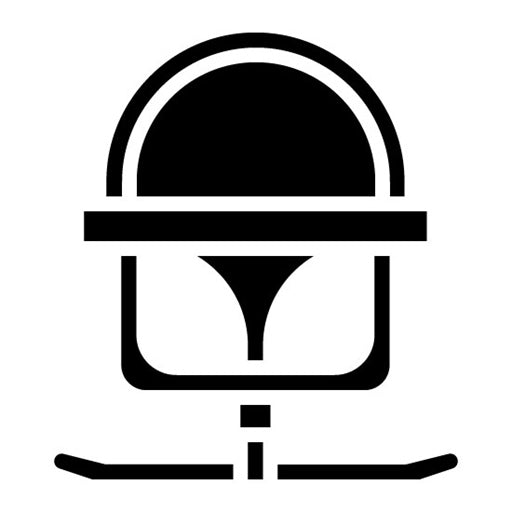 Bouncy chair Glyph Icon
