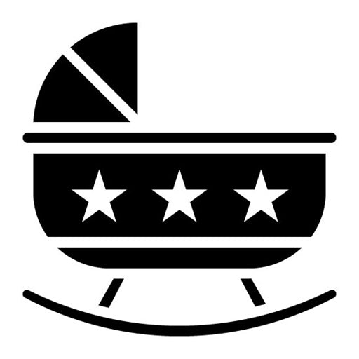 Cradle Glyph Icon