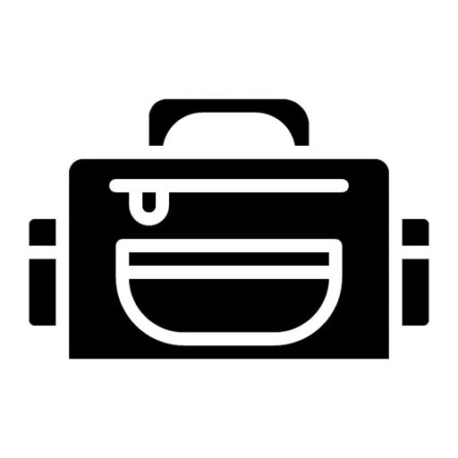 Diaper bag Glyph Icon