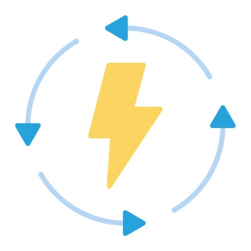 Energy Consumption Flat Icon