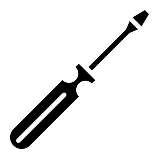 Screwdriver Glyph Icon | Crime Investigation