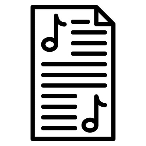 Music Sheet Icon