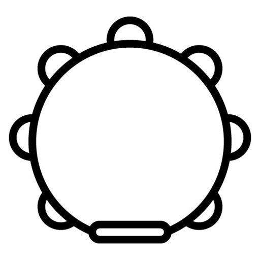 Tambourine Icon | Artist Studio