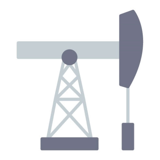 Fossil Fuels Flat Icon