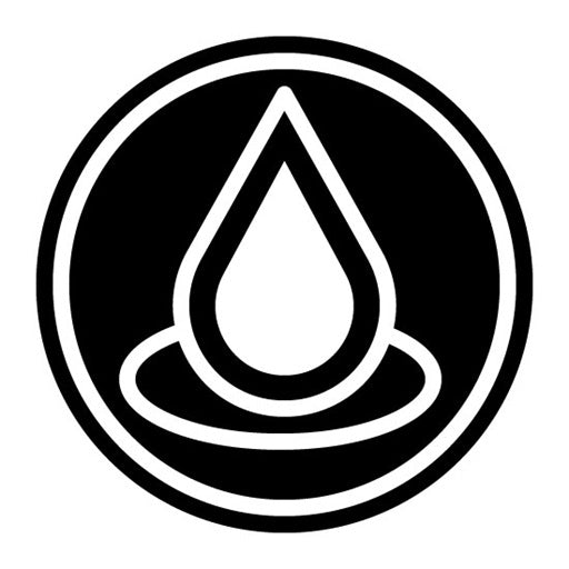 Big Drop Glyph Icon