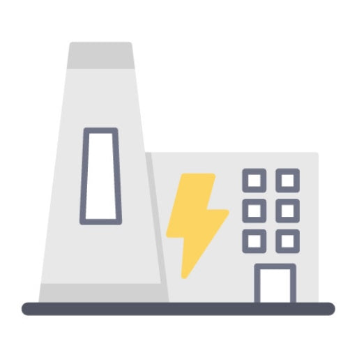 Geothermal Energy Flat Icon