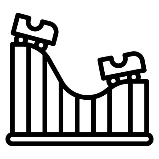 Roller Coaster Icon | Water Park