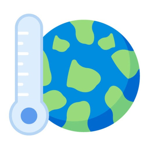 Global Warming Flat Icon