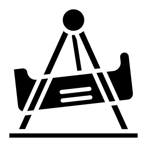 Swinging Boat Glyph Icon