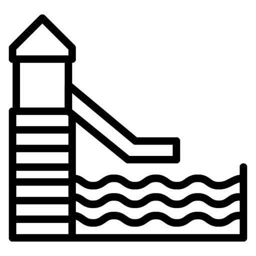 Water Slide Icon | Water Park
