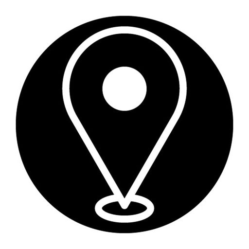 Location Pin Glyph Icon | Geography