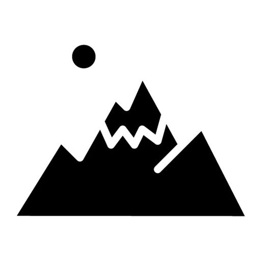 Mountain Glyph Icon | Geography