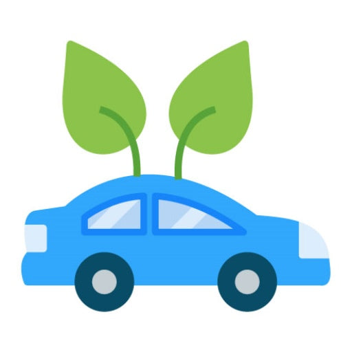 Low Emission Flat Icon