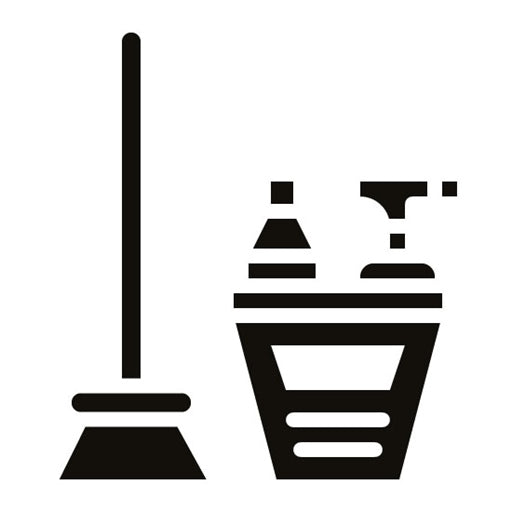 Cleaner Glyph Icon | Laundry
