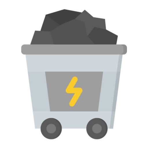 Coal Flat Icon