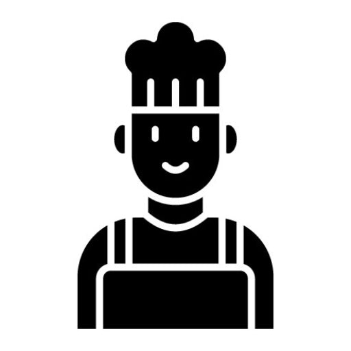 Chef Glyph Icon | Restaurant