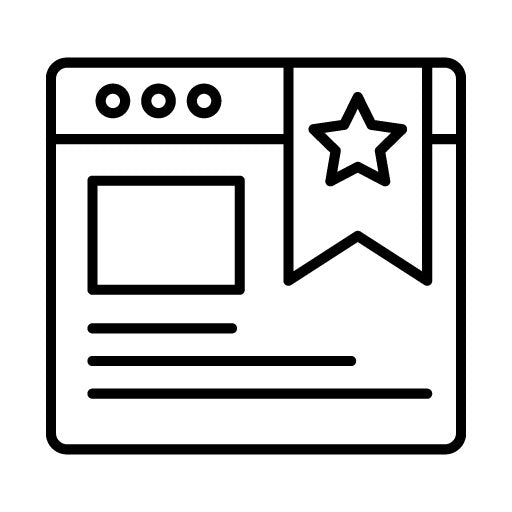Website Bookmark Icon
