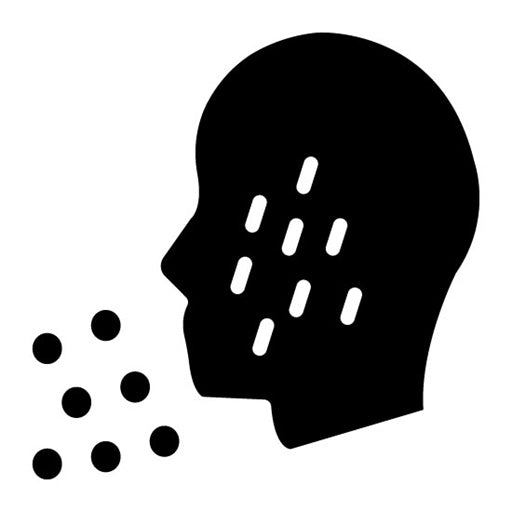 Allergy Glyph Icon | Dermatology