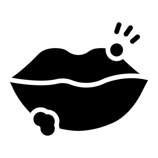 Herpes Glyph Icon