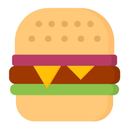 Burger Flat Icon