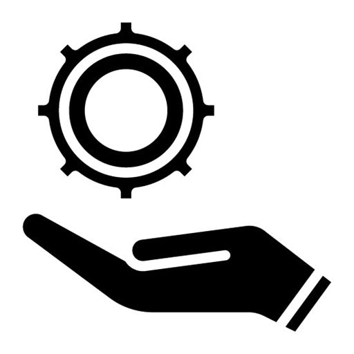 Assistance Glyph Icon | Home Services