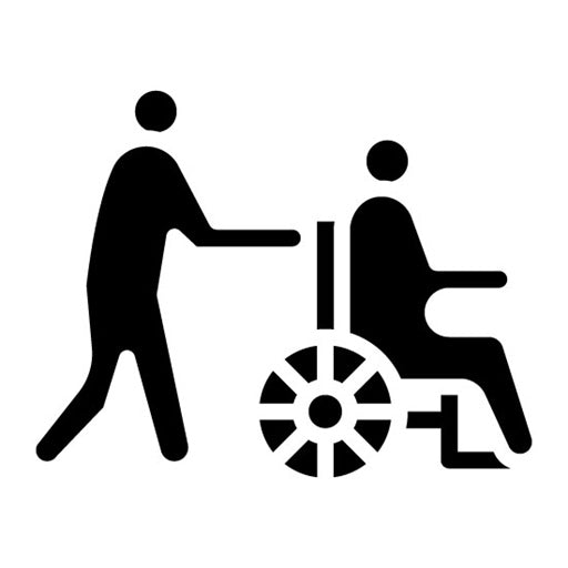 Caregiver Webinar Glyph Icon