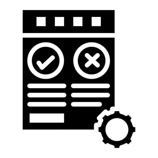 Free Testing Glyph Icon