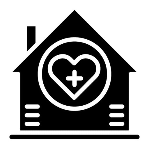 Home Care Glyph Icon
