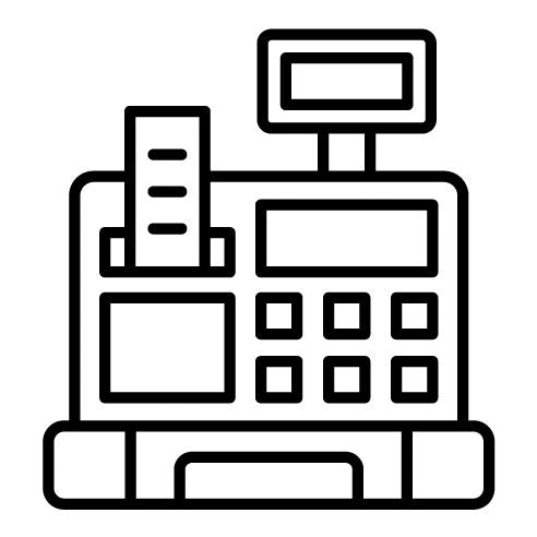 Cashier Machine Icon