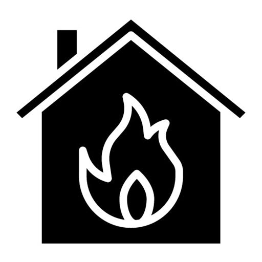 Arson Glyph Icon