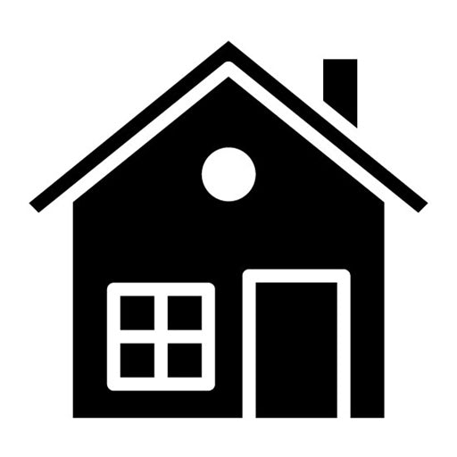 Home Glyph Icon | Human Rights