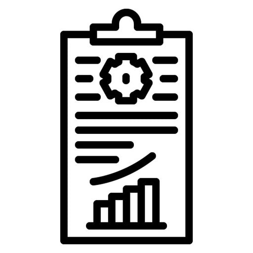 Documents Management Icon | Human Resource