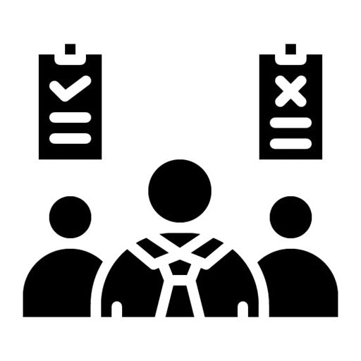 Talent Search Glyph Icon | Human Resource