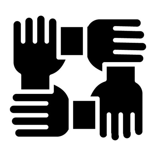 Team work Glyph Icon