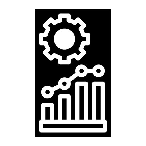 Benchmarking Glyph Icon | Product Management