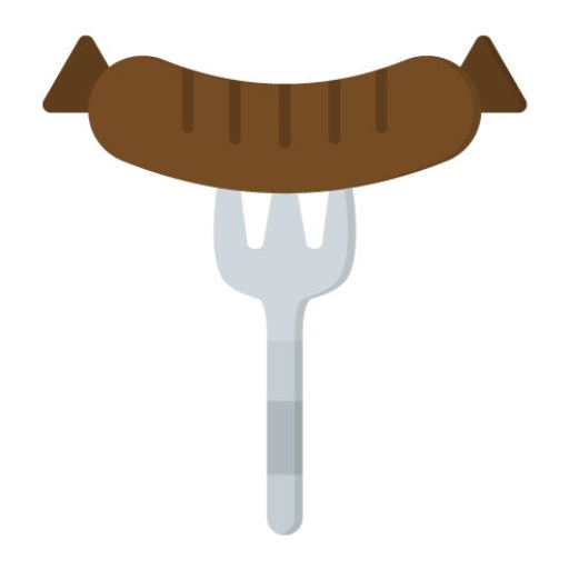 Sausage Flat Icon