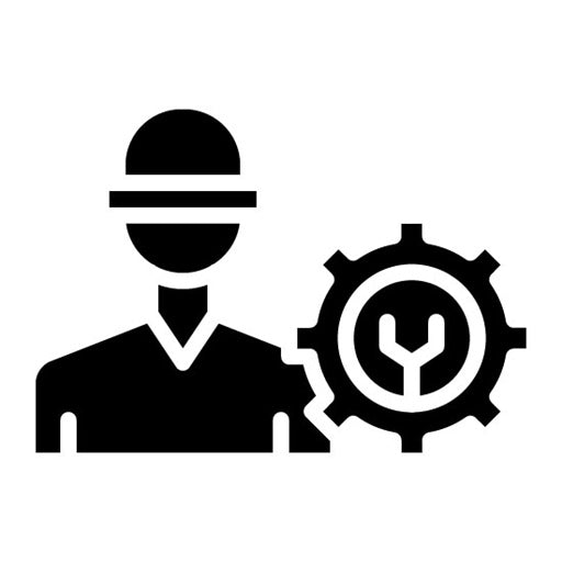 Production Manager Glyph Icon