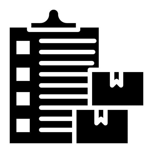 Production Priorities Glyph Icon