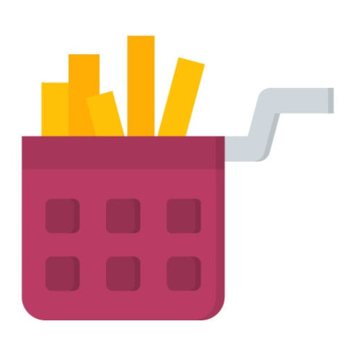 French Fries Flat Icon